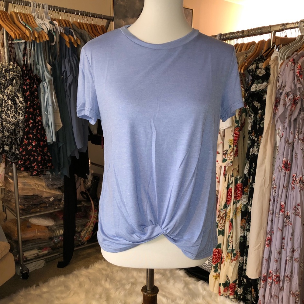 BLUE SHORT SLEEVE T-SHIRT